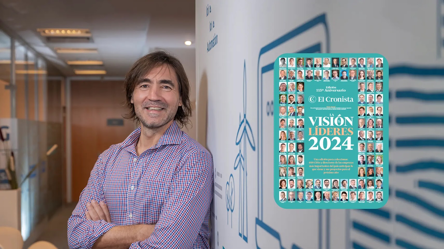 Adrián Anacleto presente en el prestigioso informe sobre “La Visión de los Líderes 2024” de El Cronista